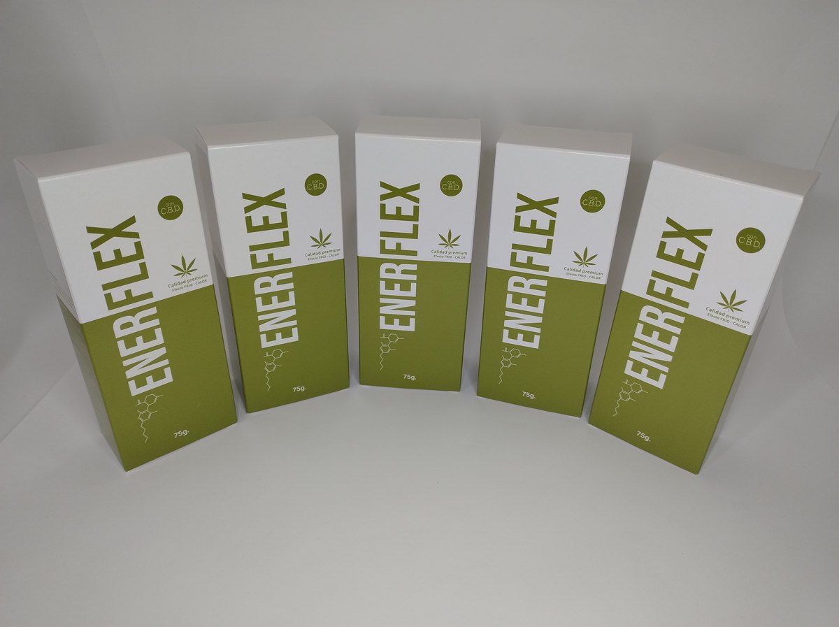 Línea Enerflex 75g con CBD